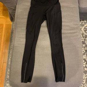 Lulu lemon leggings with side pocket